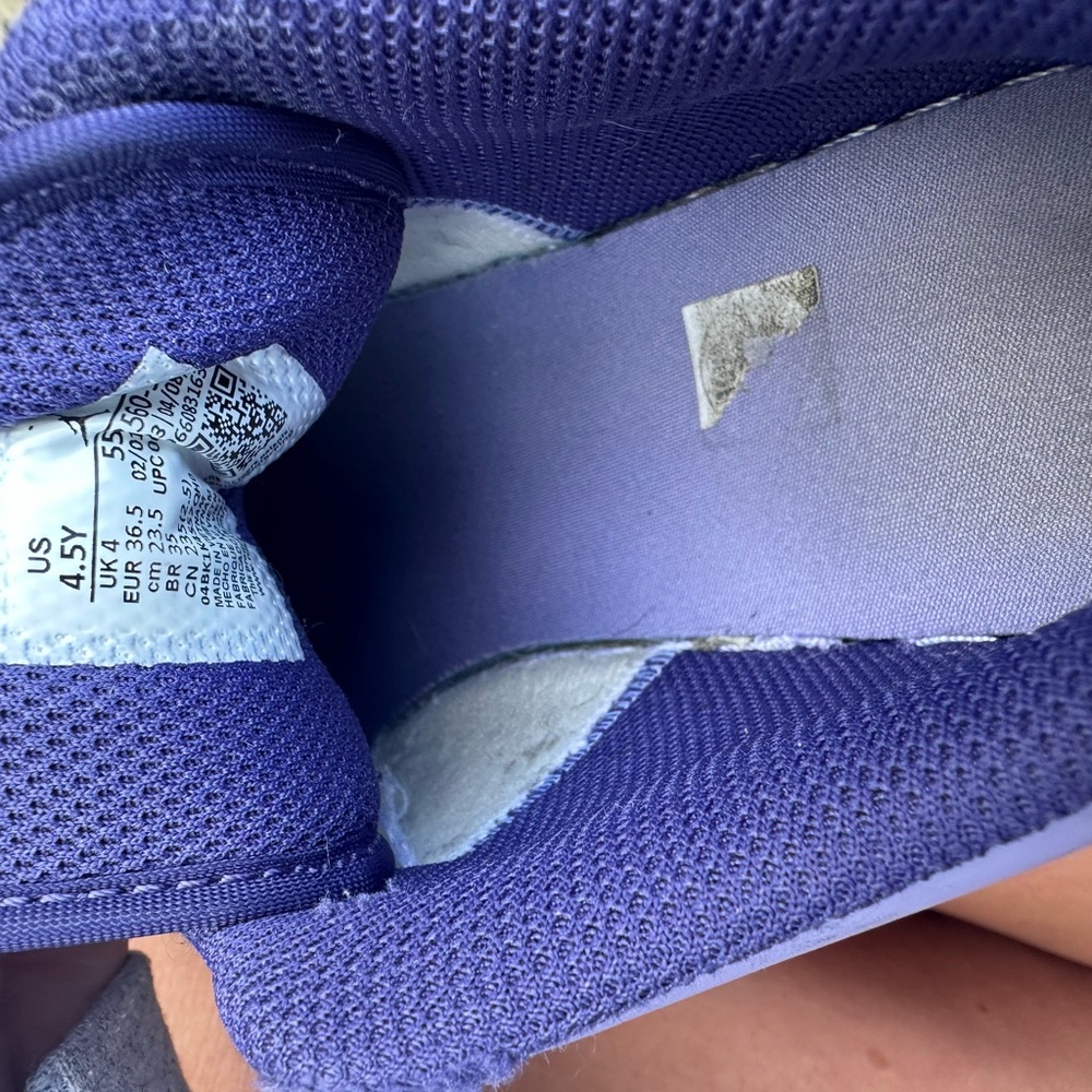 Nike Jordan youth 4.5 purple